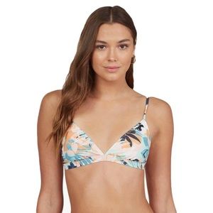 ⭐️BUNDLE AND SAVE⭐️ Roxy Floral Leaf Print Bikini Top